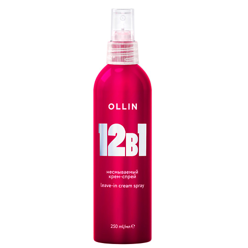 Спрей для ухода за волосами OLLIN PROFESSIONAL Несмываемый крем-спрей для волос 12 в 1