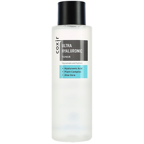Тонер для лица COXIR Тонер увлажняющий с гиалуроновой кислотой Ultra Hyaluronic Toner Rejuvenate and Hydrate