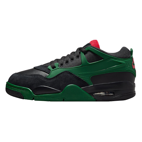 Кроссовки NIKE Кроссовки мужские 4 Rm Black Gorge Green University Red