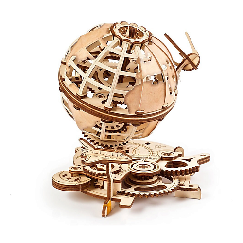 Мягкая игрушка UGEARS Деревянная механическая модель глобуса Globe