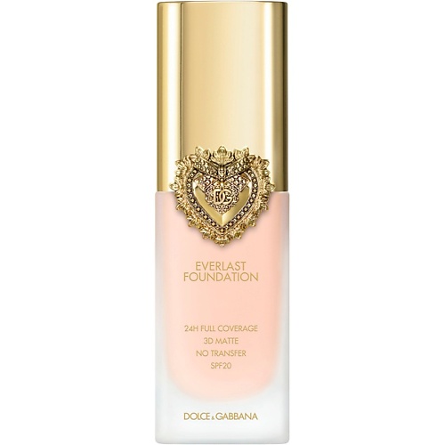 DOLCE&GABBANA Стойкий матовый тональный крем Everlast foundation SPF20 PA+++