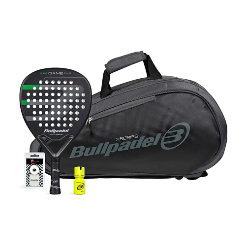 Ракетка для падел тенниса BULLPADEL Набор для падел-тенниса Game Pwr Avant 2 Dry Grip