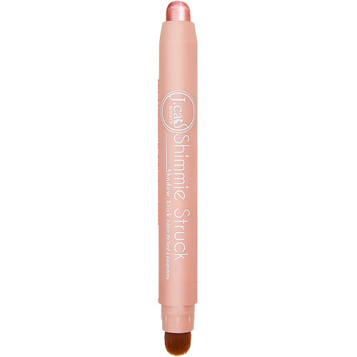 J. CAT BEAUTY Тени-карандаш для век с кистью Shimmie Struck Shadow Strick