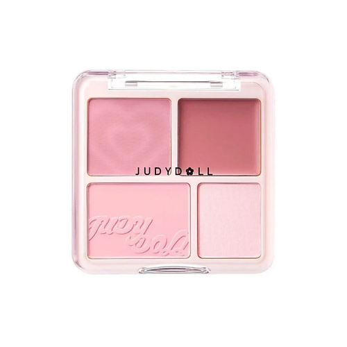 Румяна JUDYDOLL Палетка для макияжа лица 2 in 1 Blush Highlight Palette