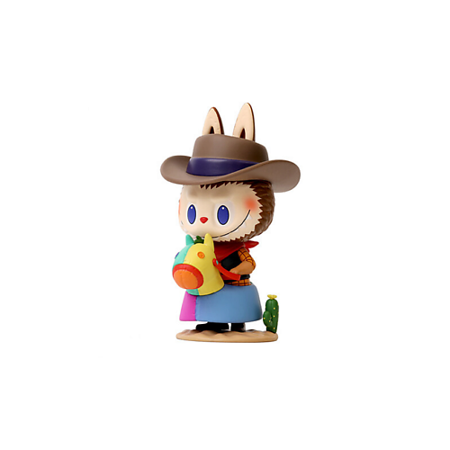 Мягкая игрушка POP MART Игрушка-сюрприз LABUBU Western Adventure, 15 см