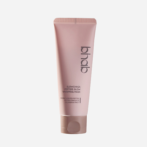Пептидная маска-пленка с экстрактом гриба чага для лица Slowchaga Peptide Glow Wrapping Mask