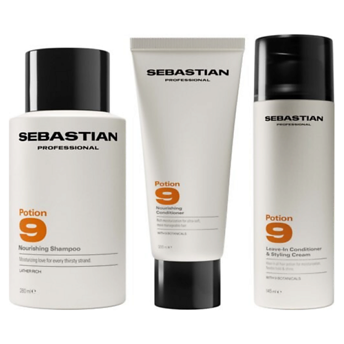 Набор для ухода за волосами SEBASTIAN PROFESSIONAL Набор для волос Bundle Nourishing Шампунь+кондиционер