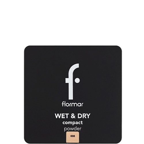 Пудра для лица FLORMAR Пудра для лица компактная Wet And Dry Compact Powder