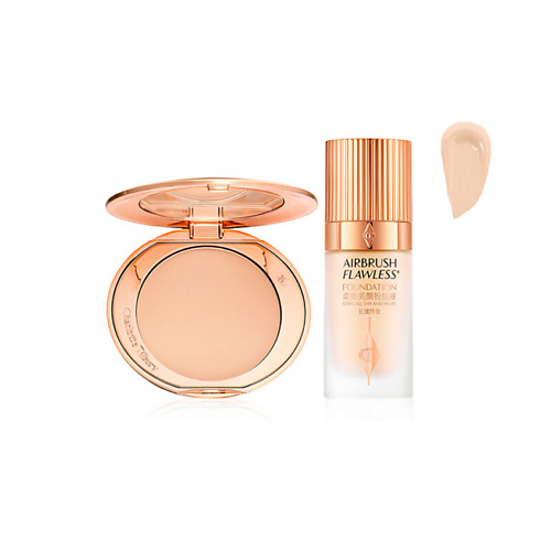 Набор для макияжа soft focus long lasting Пудра+Тональный крем