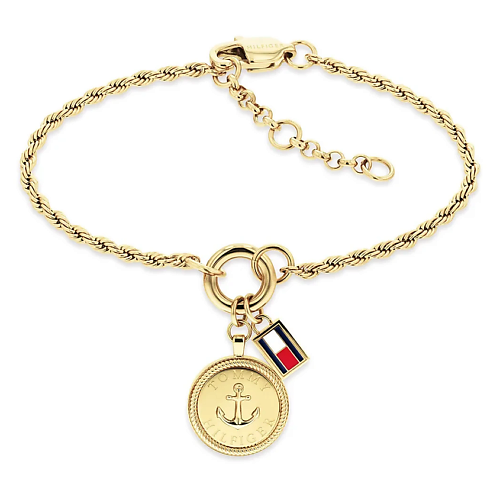 Браслет TOMMY HILFIGER Браслет с подвесками Gold Tone Anchor 2781030