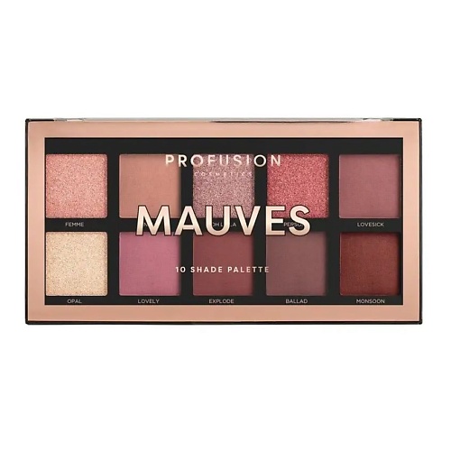 Палетка PROFUSION Палетка для макияжа глаз Mauves