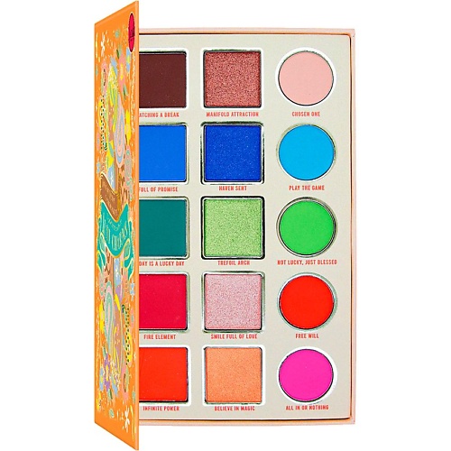 Тени для век J. CAT BEAUTY Палетка теней для век 15 оттенков HOUSE OF QUEENS