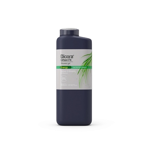 Dicora Urban Fit  Гель для душа мужской Ветивер и женьшень
