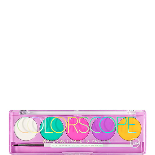 Тени для век J. CAT BEAUTY Палетка теней для век активируемая водой COLORSCOPE