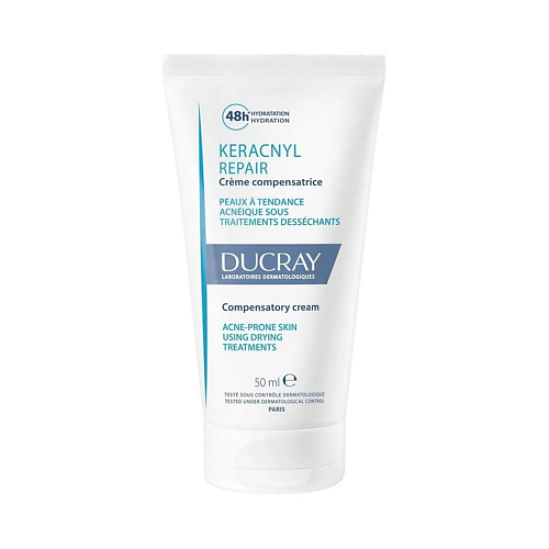 DUCRAY Восстанавливающий увлажняющий крем для лица Keracnyl Repair Compensatory Cream 50