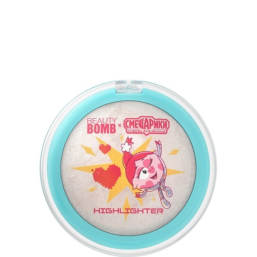 Хайлайтер для лица BEAUTY BOMB Баунси хайлайтер Смешарики Highlighter