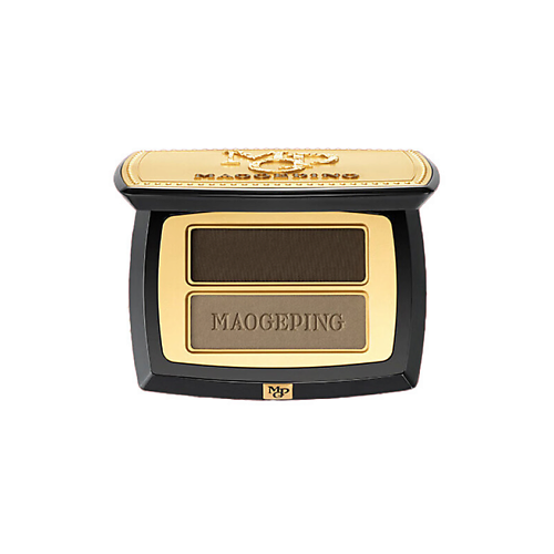 Тени для бровей MAOGEPING Двухцветные тени для бровей Two-Color Eyebrow Powder