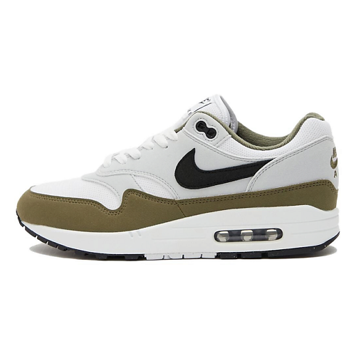 Кроссовки NIKE Кроссовки Air Max 1 White Black Medium Olive