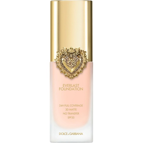 DOLCE&GABBANA Стойкий матовый тональный крем Everlast foundation SPF20 PA+++