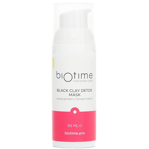 Маска для лица BIOTIME FOR HOME CARE Маска для лица очищающая против прыщей, акне и черных точек с цинком