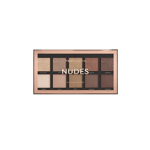 Палетка PROFUSION Палетка для макияжа глаз Nudes