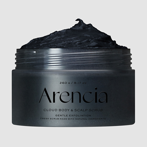 Скраб для тела ARENCIA Скраб (Черный чай и юдзу) Fresh Cloud Body & Scalp Scrub
