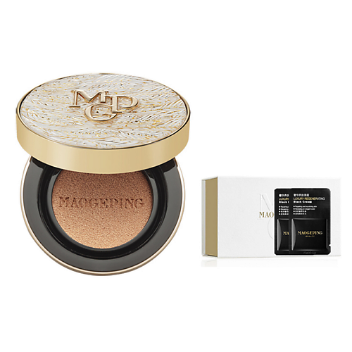 Тональное средство MAOGEPING Тональный кушон Luxury Caviar Flawless Cushion