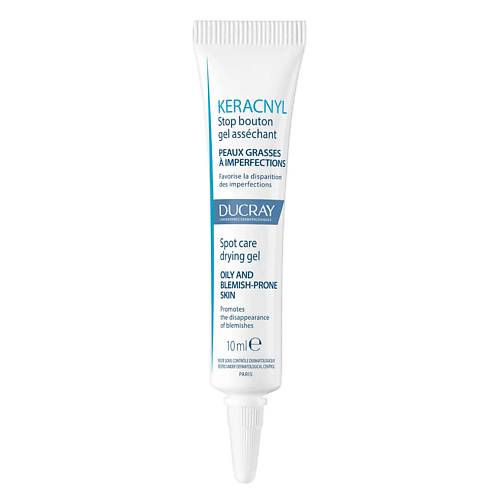 Гель для лица DUCRAY Гель точечного действия против несовершенств Keracnyl Spot Care Drying Gel