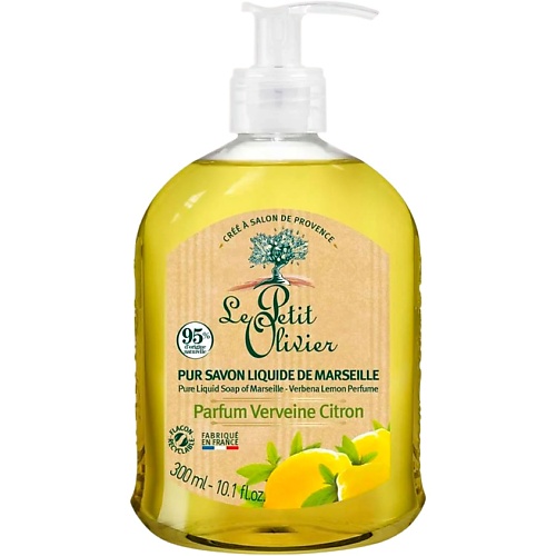 Мыло жидкое LE PETIT OLIVIER Мыло жидкое с лимоном и вербеной Parfum Verveine Citron Liquid Soap