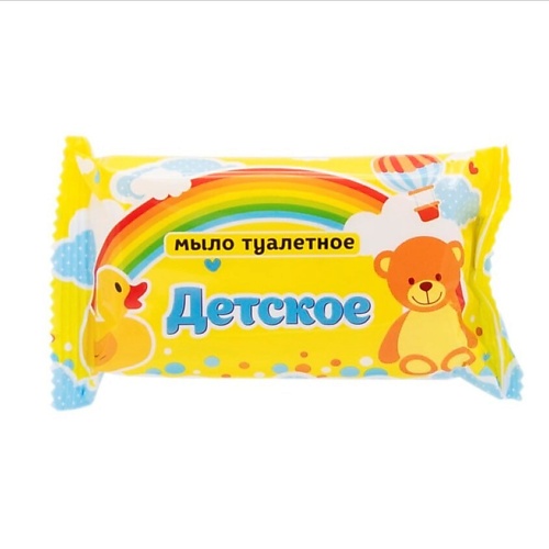 Мыло твердое КМЗ Мыло туалетное штампованное ДЕТСКОЕ