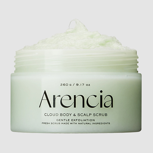 Скраб для тела ARENCIA Скраб (Герань и примула) Fresh Cloud Body Scalp Scrub