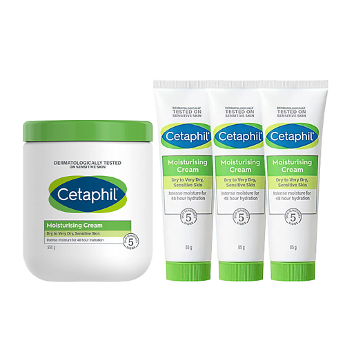 Набор средств для лица CETAPHIL Набор увлажняющих кремов для сухой кожи Moisturising Cream Set