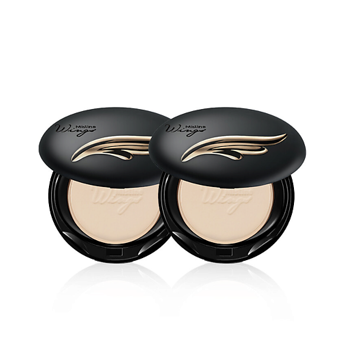 Пудра для лица MISTINE Набор: 2 пудры для лица WINGS EXTRA COVER POWDER SPF25 PA++