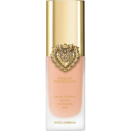 DOLCE&GABBANA Стойкий матовый тональный крем Everlast foundation SPF20 PA+++