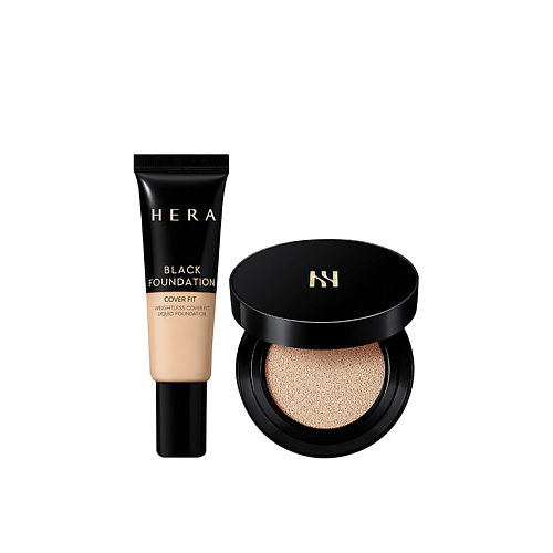 Мини-набор: Тональный крем Black Foundation +Black Cushion