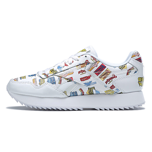 Кроссовки REEBOK Кроссовки Reebok Royal Glide Casual Shoes Women's Low-Top White/Blue/Red/Yellow