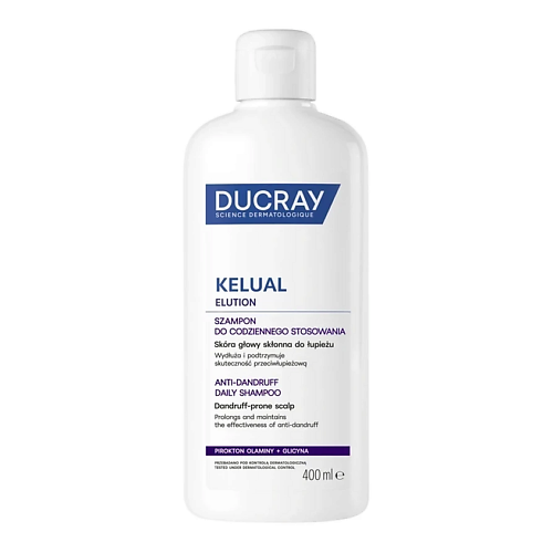 Шампунь для волос DUCRAY Поддерживающий ежедневный шампунь Kelual Elution Gentle Balancing
