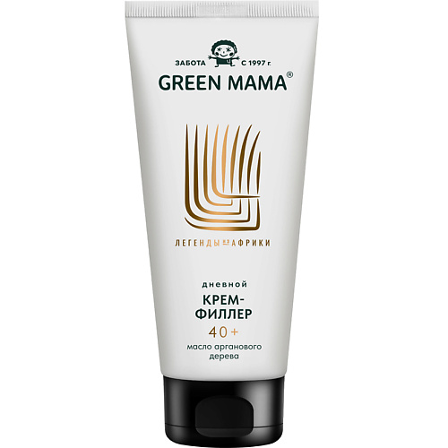 Крем для лица GREEN MAMA Дневной крем-филлер с маслом арганового дерева 40+