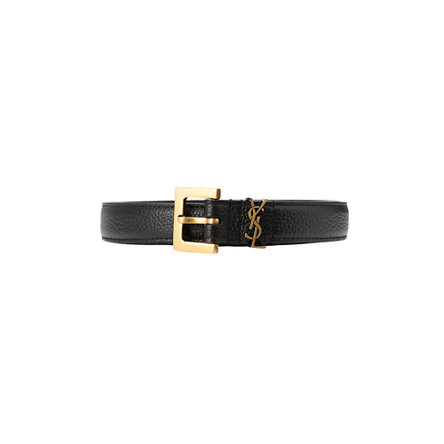 Ремень YVES SAINT LAURENT Тонкий ремень Cassandre Thin Belt