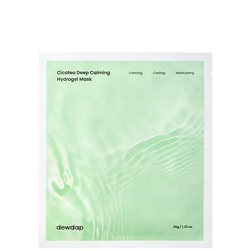 Маска для лица DEWDAP Маска для лица гидрогелевая глубоко увлажняющая CICATEA DEEP CALMING HYDROGEL MASK