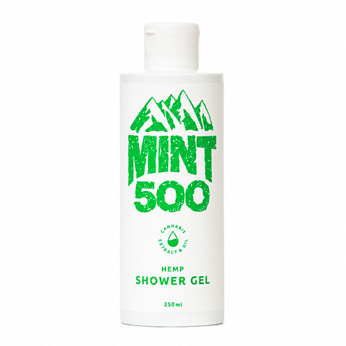 Гель для душа MINT500 Hemp Мужской гель для душа с маслом конопли для спорта и ежедневного ухода