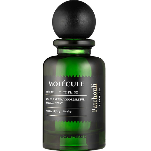 Парфюмерная вода NICHEHOUSE Molecule Patchouli Collection
