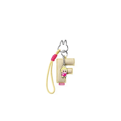 Брелок POP MART Подвеска в виде буквы F The Monsters LABUBU Pin For Love,1 шт.