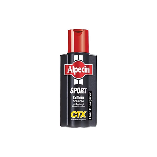 Шампунь для волос ALPECIN Кофеиновый шампунь против выпадения волос Sport CTX (Energizer Kofein Shampoo) 250 мл