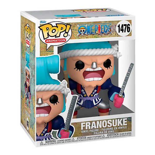 Мягкая игрушка FUNKO Коллекционная фигурка Funko POP! One Piece Franosuke #1476