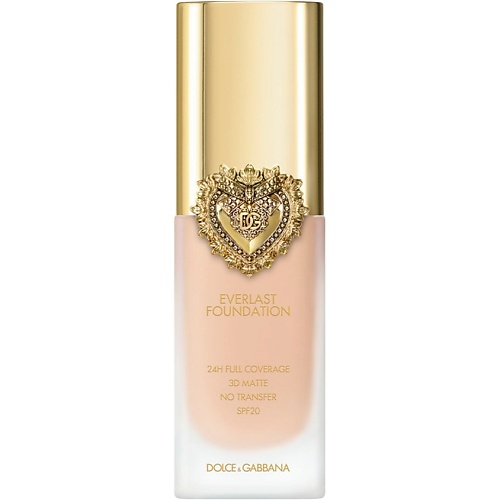 DOLCE&GABBANA Стойкий матовый тональный крем Everlast foundation SPF20 PA+++