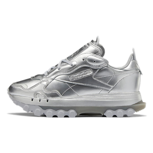 Кроссовки REEBOK Кроссовки Reebok Classic Leather Cardi B Silver Metallic Women's