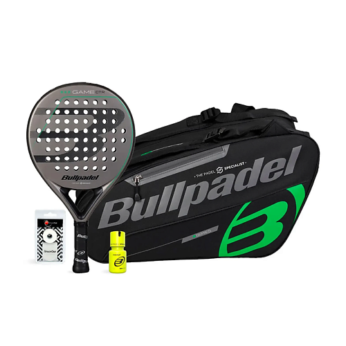 Ракетка для падел тенниса BULLPADEL Набор для падел-тенниса Game CTR Gray