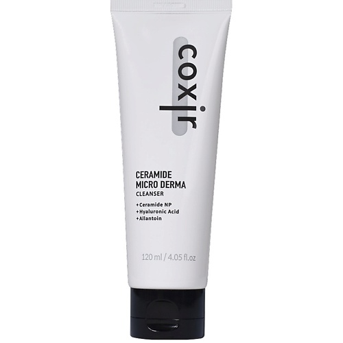 Крем для умывания COXIR Очищающий гель для лица с керамидами Ceramide Micro Derma Cleanser Ceramide NP Hyaluronic Acid Allantoin