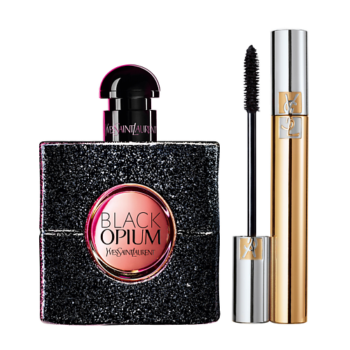 Парфюмерная вода YVES SAINT LAURENT Подарочный набор Black Opium с тушью для ресниц